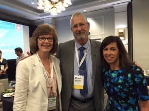 Winthrop EDA Director Mark Erickson (center) with Jodie Miller, (left) President of NATOA & Executive Director, Northern Dakota County Minnesota Cable Communications Commission and Town Square TV and FCC Commissioner Jessica Rosenworcel (right) at the National Association of Telecommunications Officers and Advisors annual conference last week in Austin, TX.